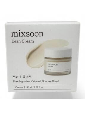 2/$40 ✨ Mixsoon Bean Cream 50ml Hydrating Face Moisturizer K-Beauty Glass Skin